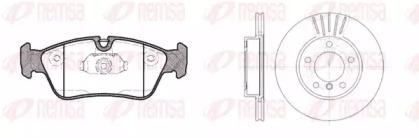 Remsa 8384.02 Комплект гальмівних дисків з колодками Remsa 8384.02 Комплект гальмівних дисків з колодками