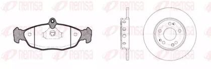 Remsa 8393.01 Brake set discs pads