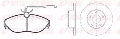 Remsa 8486.00 Brake set discs pads