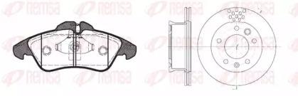 Remsa 8578.01 Колодки гальмівні Remsa 8578.01 Колодки гальмівні