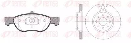 Remsa 8587.00 Комплект гальмівних дисків з колодками Remsa 8587.00 Комплект гальмівних дисків з колодками