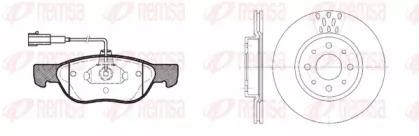 Remsa 8587.03 Brake set discs pads Remsa 8587.03 Brake set discs pads