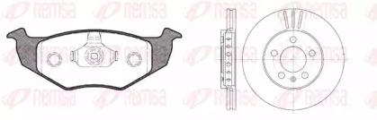 Remsa 8609.06 Brake set discs pads Remsa 8609.06 Brake set discs pads