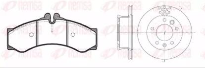 Remsa 8614.00 Комплект гальмівних дисків з колодками Remsa 8614.00 Комплект гальмівних дисків з колодками