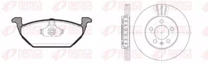 Remsa 8633.02 Brake set discs pads Remsa 8633.02 Brake set discs pads
