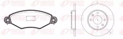 Remsa 8643.02 Brake set discs pads Remsa 8643.02 Brake set discs pads