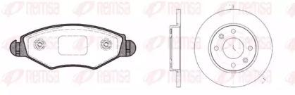 Remsa 8643.04 Brake set discs pads Remsa 8643.04 Brake set discs pads