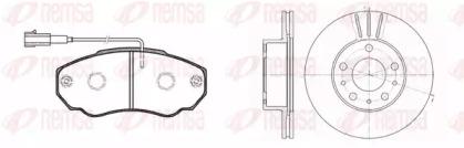 Remsa 8960.00 Комплект гальмівних дисків з колодками Remsa 8960.00 Комплект гальмівних дисків з колодками