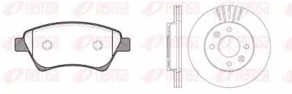 Remsa 8976.00 Brake set discs pads