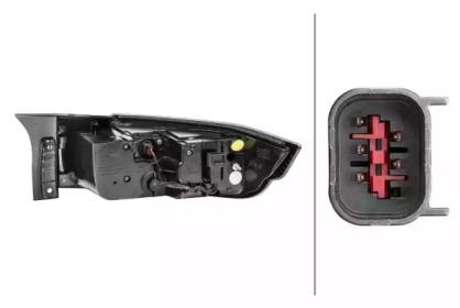 Hella 2SK 012 379-491 Lamp assy rear Hella 2SK 012 379-491 Lamp assy rear