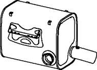 Dinex 28490 Середній кінцевий глушник ог Dinex 28490 Середній кінцевий глушник ог