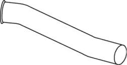 Dinex 28513 Exhaust pipe Dinex 28513 Exhaust pipe