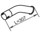 Dinex 28675 Exhaust pipe Dinex 28675 Exhaust pipe
