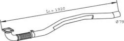 Dinex 29015 Exhaust pipe