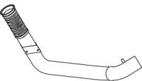 Dinex 29261 Exhaust pipe