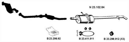 Eberspacher 232465 Schalldaempfer Eberspacher 232465 Schalldaempfer