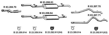 Eberspacher 232479 Schalldaempfer