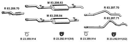 Eberspacher 232481 Schalldaempfer