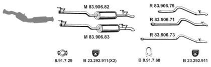 Eberspacher 232585 Schalldaempfer