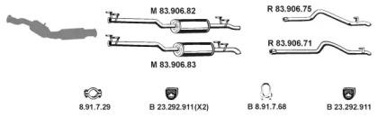 Eberspacher 232588 Schalldaempfer