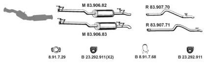Eberspacher 232630 Schalldaempfer