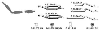 Eberspacher 232636 Schalldaempfer
