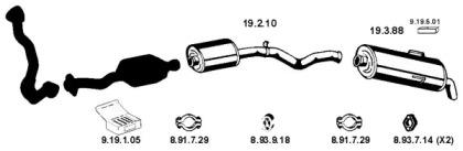 Eberspacher 262012 Schalldaempfer