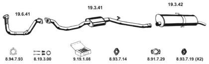 Eberspacher 262023 Schalldaempfer Eberspacher 262023 Schalldaempfer