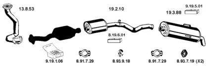 Eberspacher 262142 Schalldaempfer Eberspacher 262142 Schalldaempfer