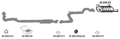 Eberspacher 402002 Schalldaempfer