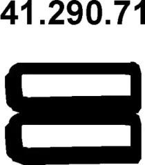 Eberspacher 41.290.71 Exhaust pipe Eberspacher 41.290.71 Exhaust pipe