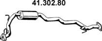 Eberspacher 41.302.80 Muffler assy front