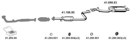 Eberspacher 412002 Schalldaempfer