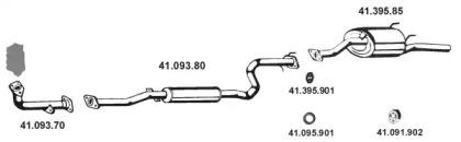 Eberspacher 412034 Schalldaempfer Eberspacher 412034 Schalldaempfer