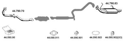 Eberspacher 442050 Schalldaempfer