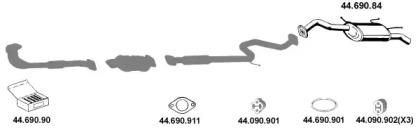 Eberspacher 442060 Schalldaempfer Eberspacher 442060 Schalldaempfer