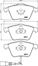 Mintex MDB2677 Brake pads
