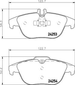 Mintex MDB2845 Brake pads Mintex MDB2845 Brake pads
