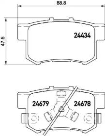 Mintex MDB2959 Brake pads