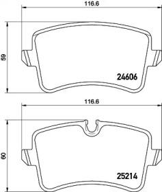 Mintex MDB3190 Brake pads Mintex MDB3190 Brake pads
