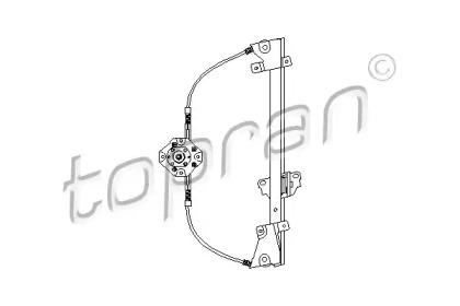 Topran 200 036 Regulator assy door window