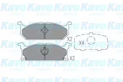 Kavo Parts KBP-8527 Brake pads Kavo Parts KBP-8527 Brake pads