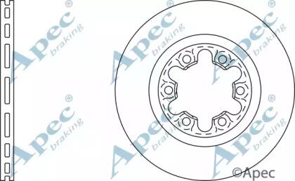 Apec Braking DSK763 Диск гальмівний