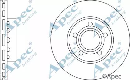 Apec Braking DSK769 Brake disc