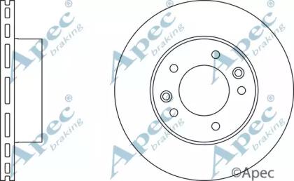 Apec Braking DSK770 Brake disc
