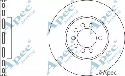 Apec Braking DSK794 Диск тормозной