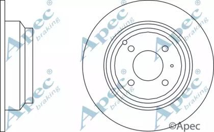 Apec Braking DSK913 Диск тормозной