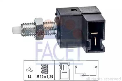 Facet 7.1300 Switch assy stop lamp