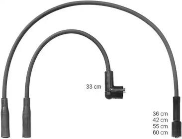 Beru ZEF1052 Zuendkabel Beru ZEF1052 Zuendkabel