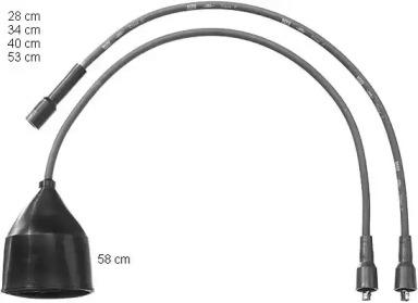 Beru ZEF1054 Zuendkabel